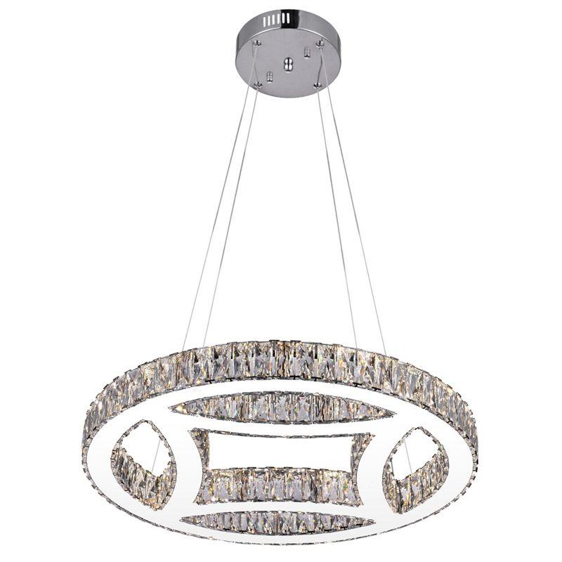 CWI Lighting Beyond LED Chandelier With Chrome Finish