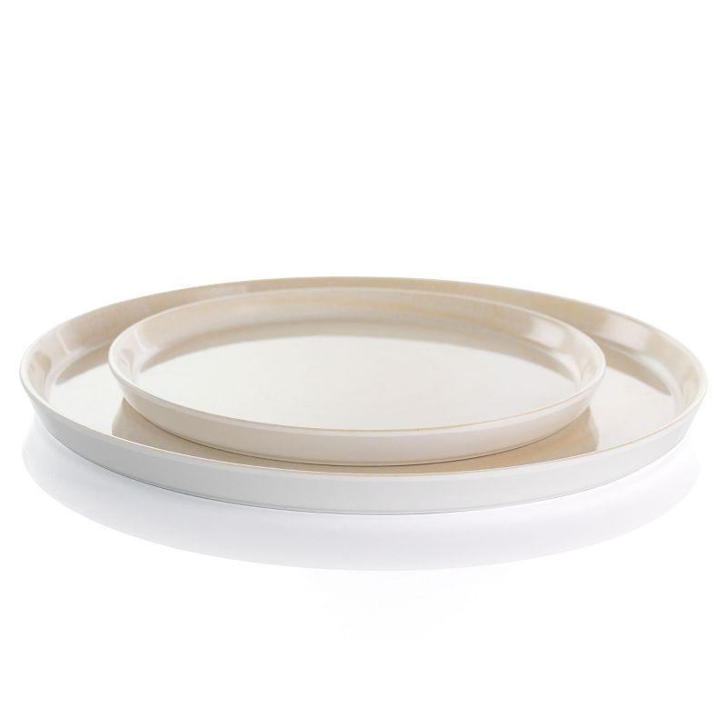 12 Piece Melamine Dinnerware Set - Service for 4