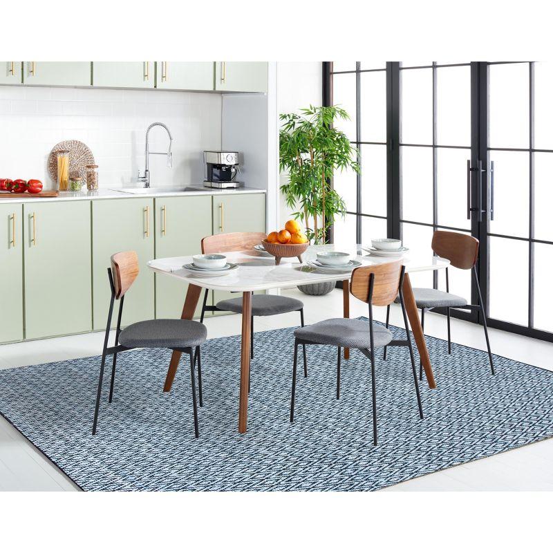 Montauk MTK621 Hand Woven Area Rug - Green/Black - 5'x8' - Safavieh.