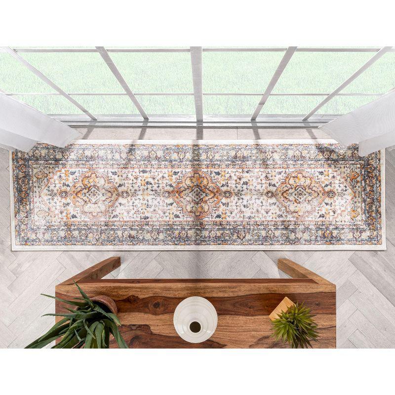 Rodeo Carno Multicolor Synthetic Bohemian Area Rug