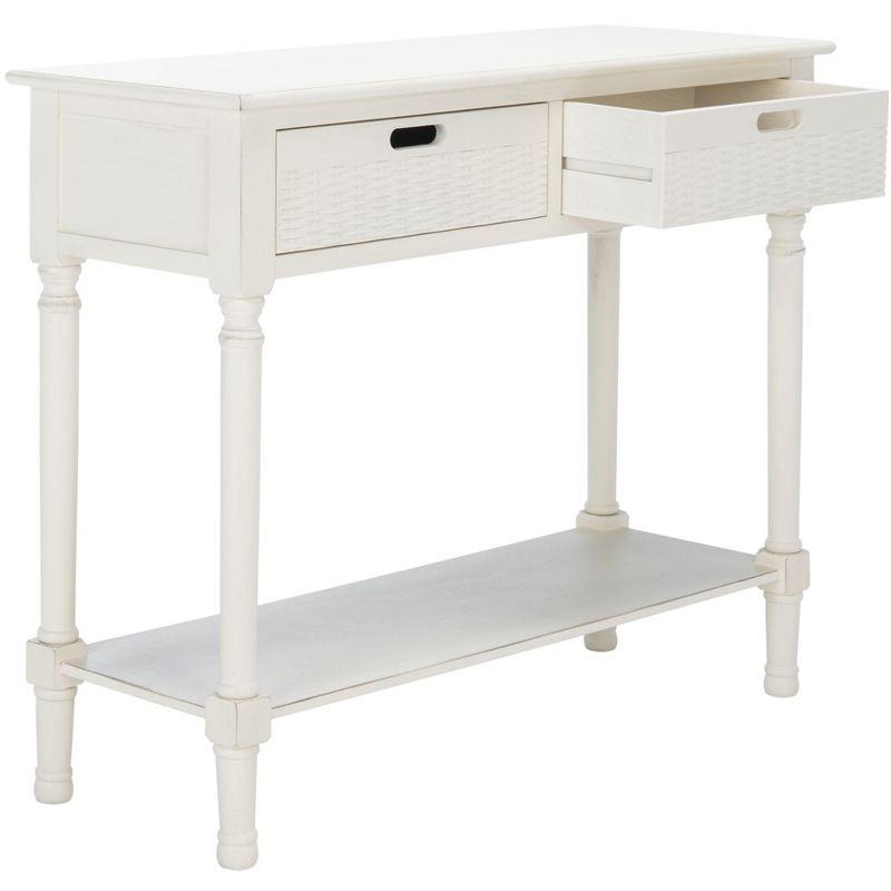 Landers 2 Drawer Console Table - CNS5710A - Off-White - Safavieh
