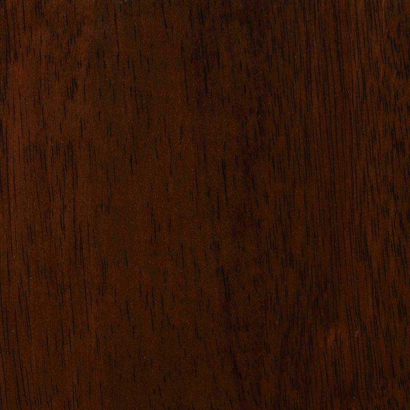 Boraam 24" Rush Seat Hardwood Counter Height Barstool Cappuccino: Solid Wood, Fixed Height, 300lb Capacity