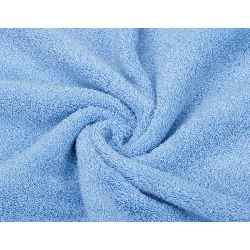 American Soft Linen Luxury Turkish 6 Piece Towel Set, 100% Cotton Soft Absorbent Bath Towels for Bathroom