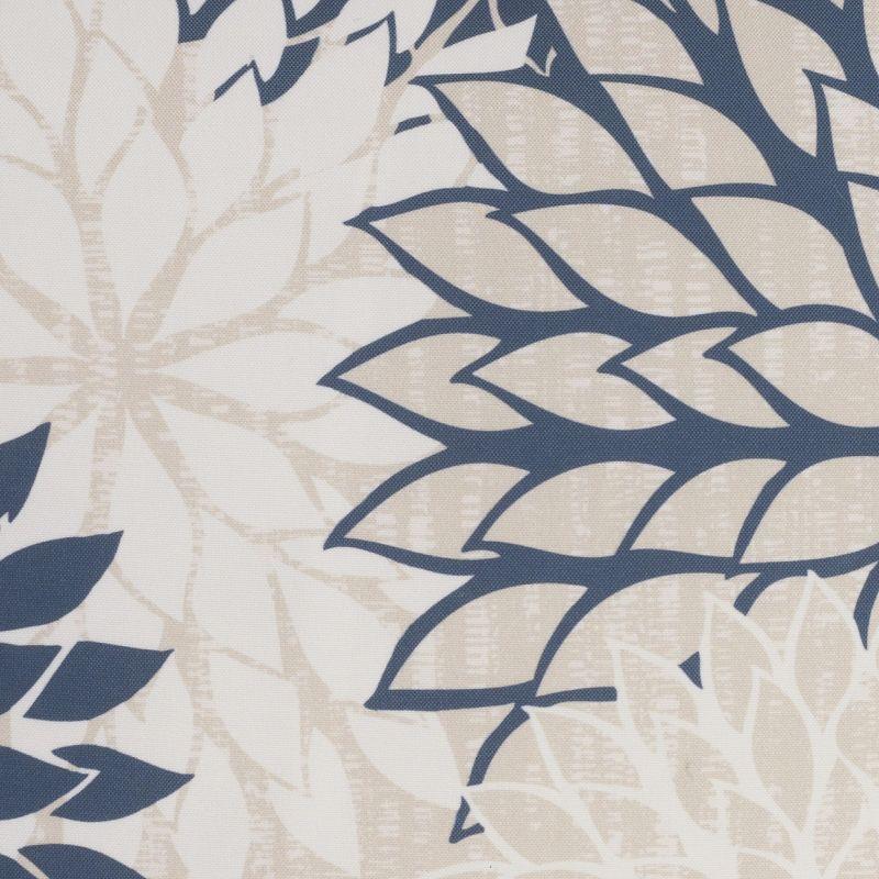 Mina Victory ALH05-020020 Floral Reversible Throw Pillow