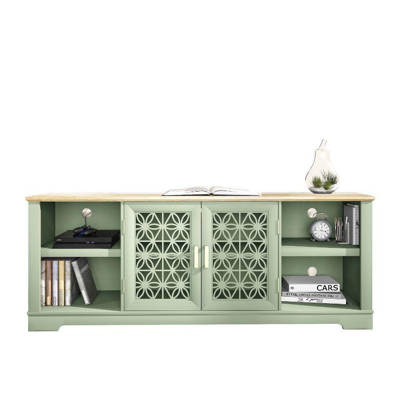 Decorative TV Stand for TVs up to 70" Green - Festivo