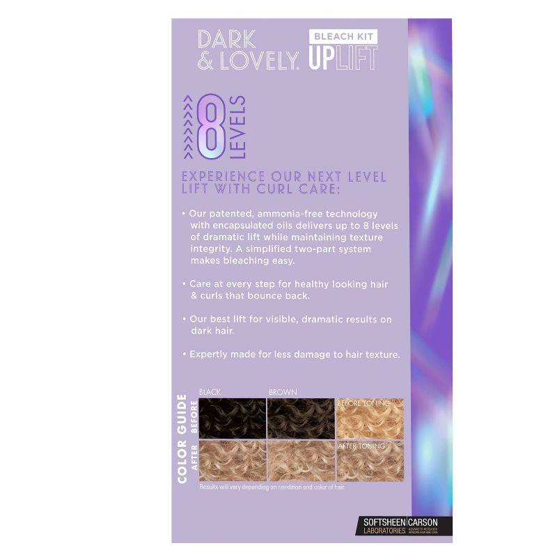 Dark and Lovely Uplift Hair Bleach Kit, Hair Dye, Bleach Blonde