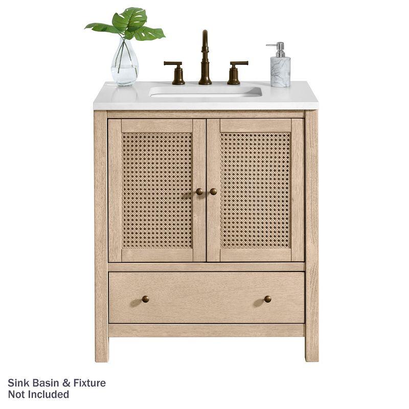 Alaterre Furniture Lucca 30in Bathroom Vanity