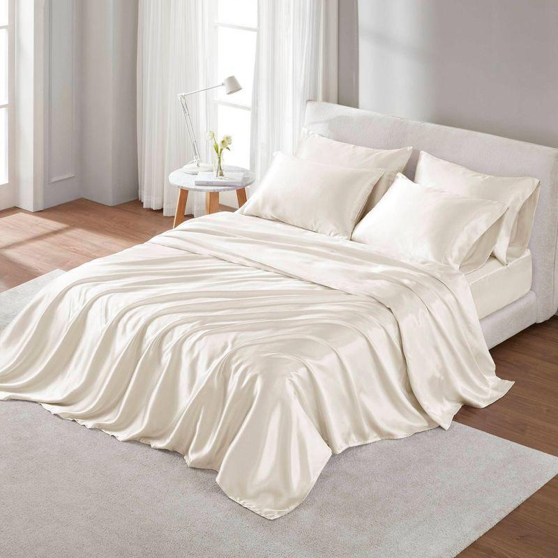 Madison Park Essentials Satin Luxury Sheet Set