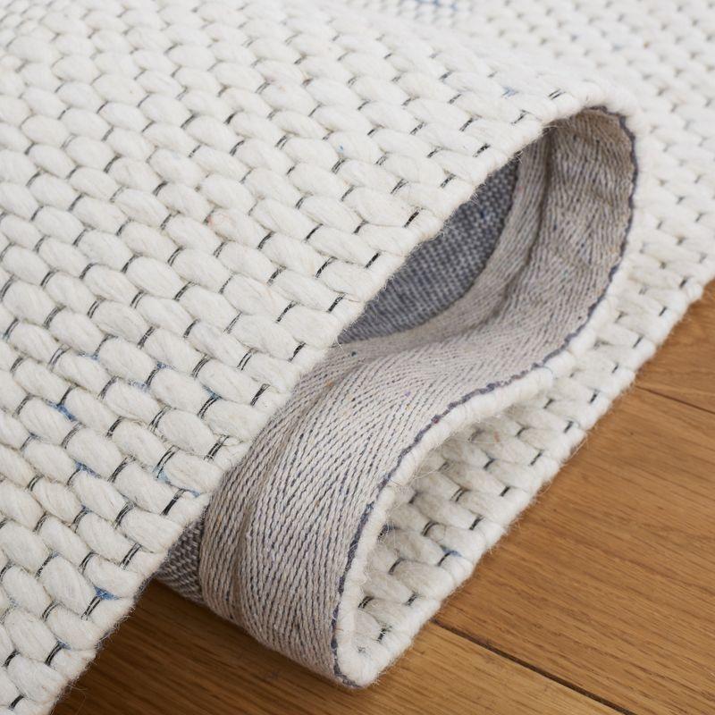 Marbella MRB312 Hand Loomed Indoor Area Rug - Light Blue/Ivory - 5'x8' - Safavieh