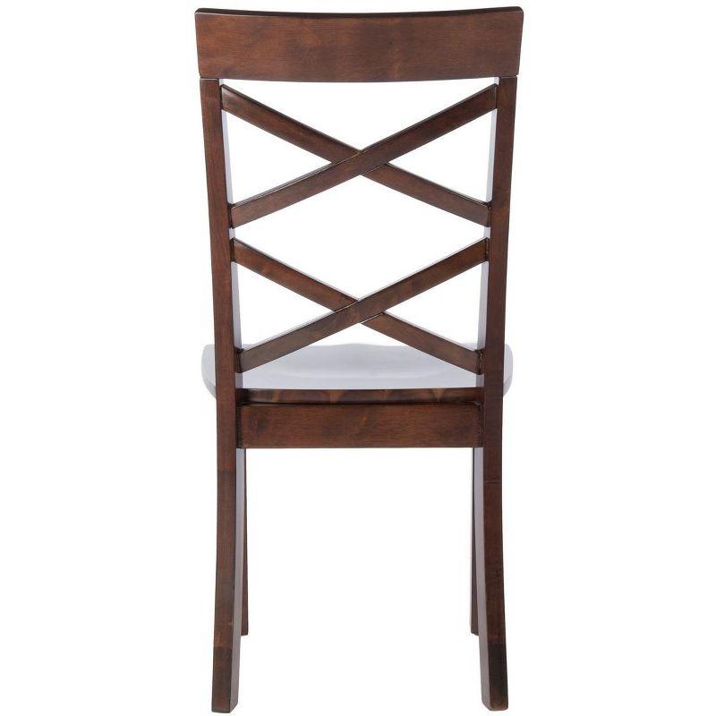 Ainslee Dining Chair (Set of 2) - Brown - Safavieh