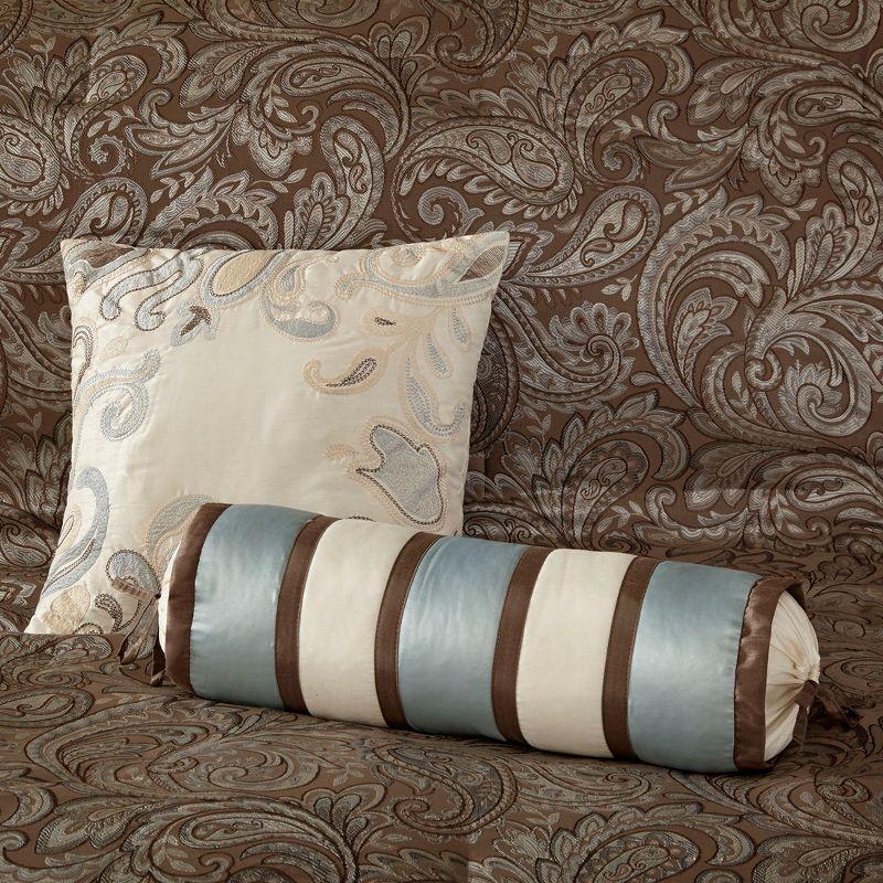Madison Park Aubrey Paisley Jacquard Duvet Cover Set