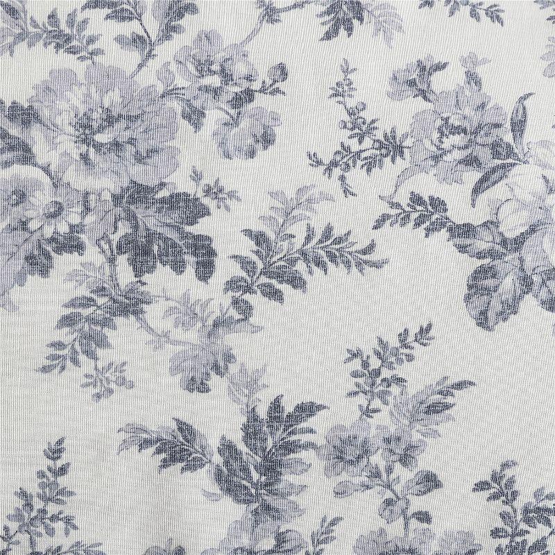 Laura Ashley Annalise Floral Valance  50x25 - Grey