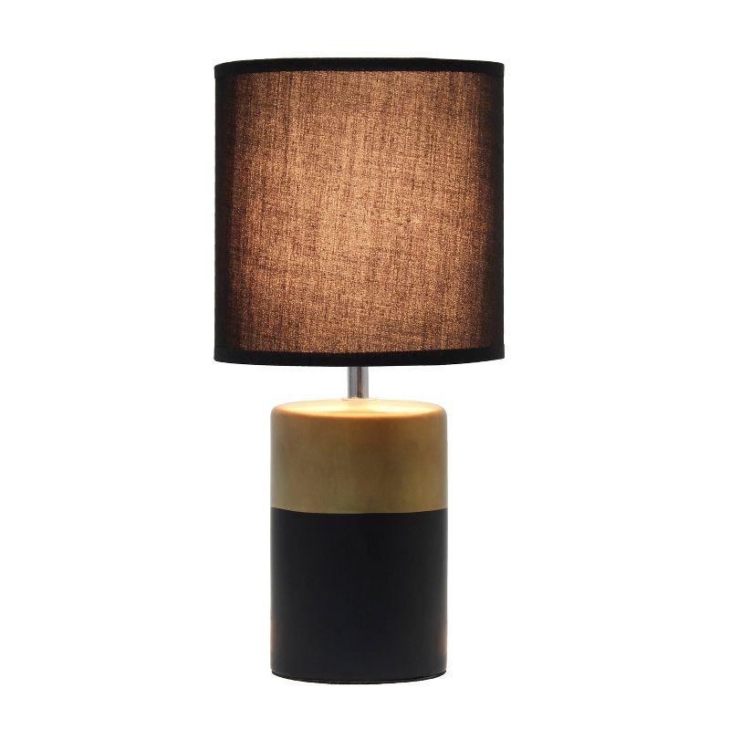 Two-Tone Basics Table Lamp - Simple Designs