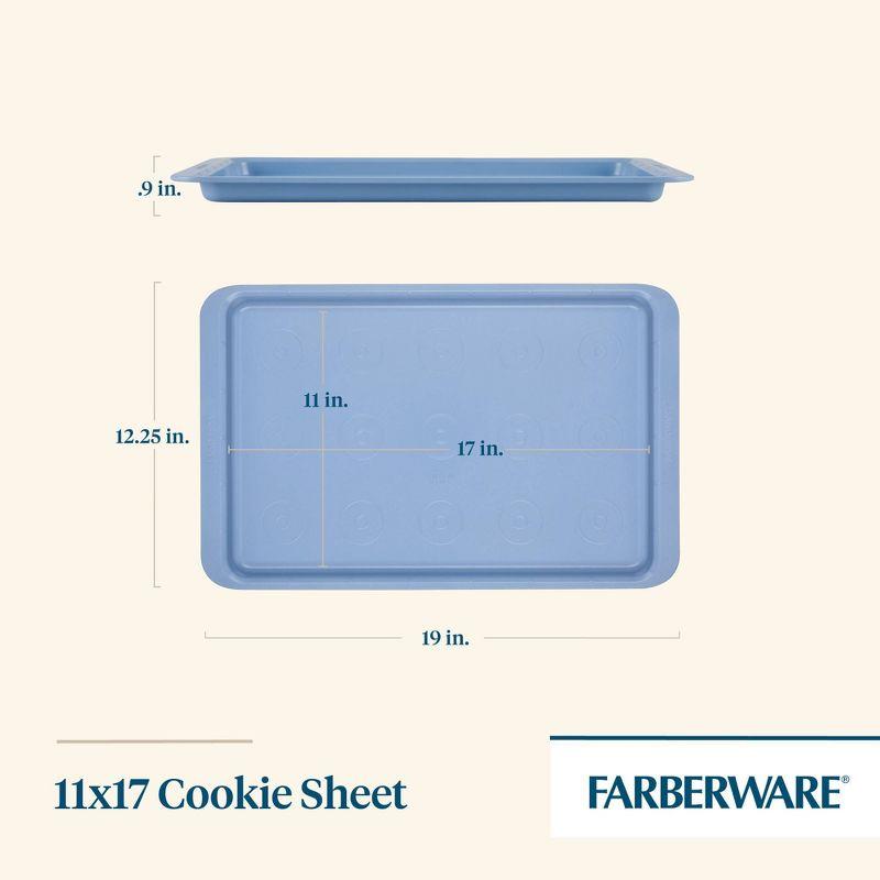 Blue Nonstick Steel 11" x 17" Cookie Baking Sheet