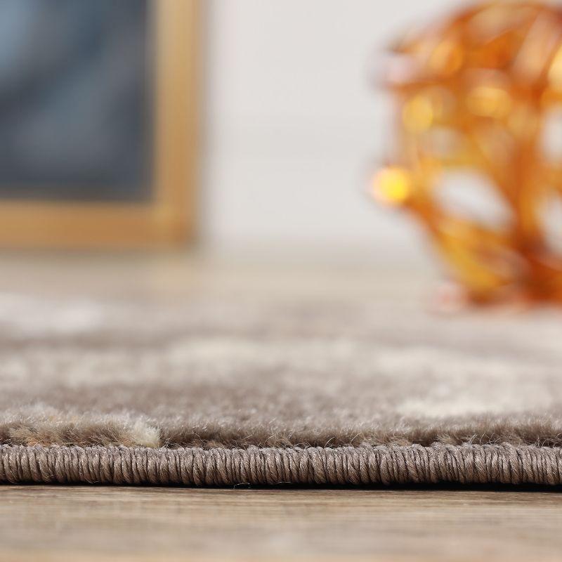 Floral Jacobean Modern Farmhouse Floral Indoor Runner or Area Rug