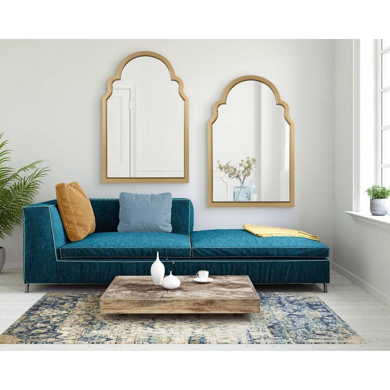 Kate & Laurel All Things Decor Hogan Arch Framed Mirror