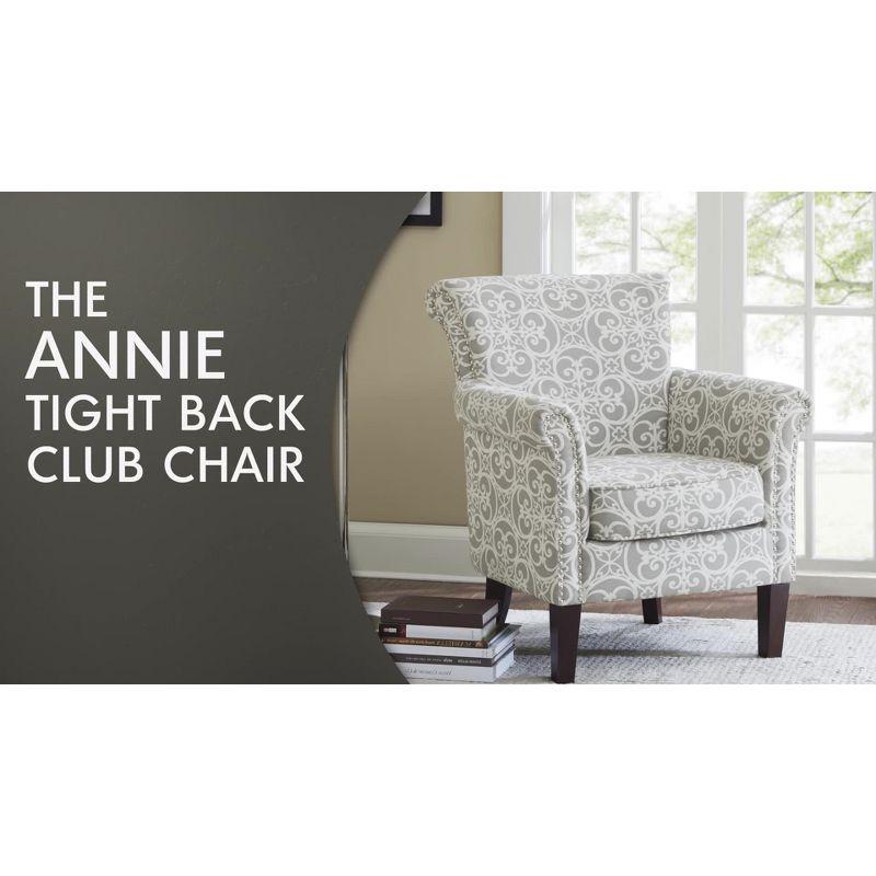 Annie Tight Back Club Chair