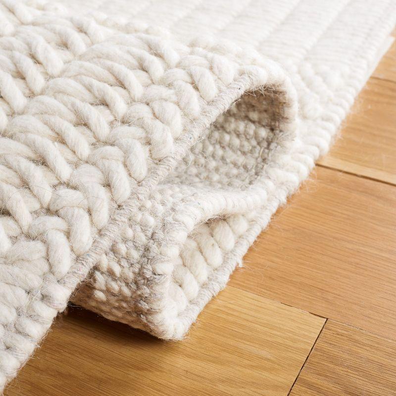 Natura NAT126 Hand Tufted Area Rug - Ivory - 6'x9' - Safavieh.