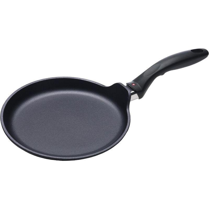 Swiss Diamond 9.5-Inch Black Nonstick Crepe Pan