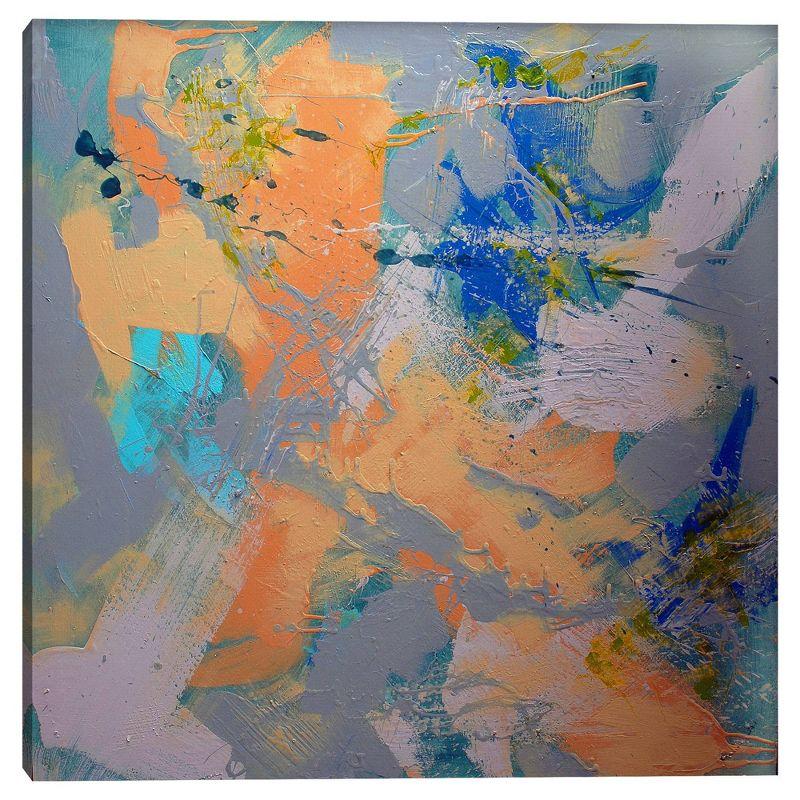 Abstract Multicolor 31" x 31" Canvas Art Print