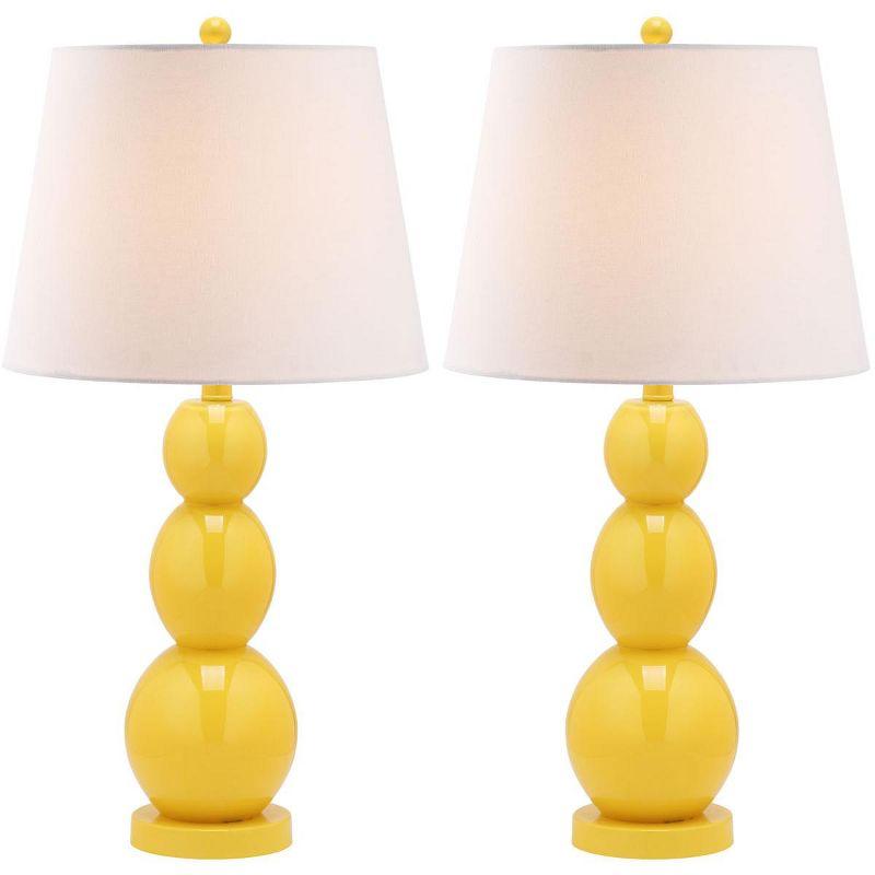 Jayne 3 Sphere Table Lamp (Set of 2)  - Safavieh