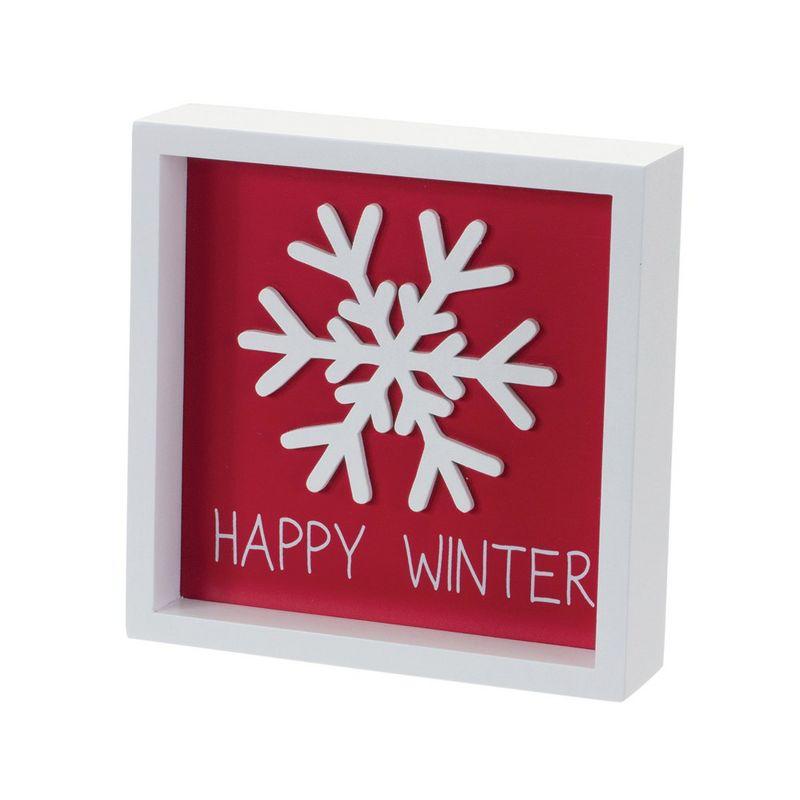 Melrose Holiday Sentiment Sign (Set of 6)