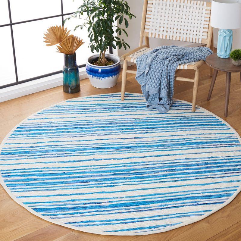 Rag Area Rug RAR126 Hand Woven Area Rug  - Safavieh