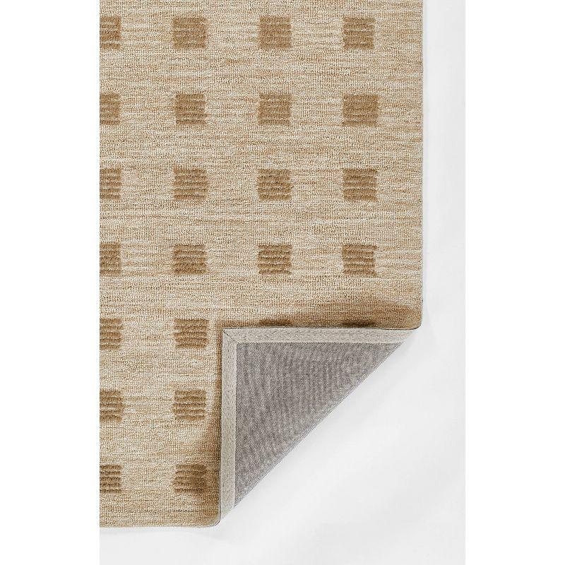 Ebba Hand-Tufted Wool Rug - Natural / 5' x 8'