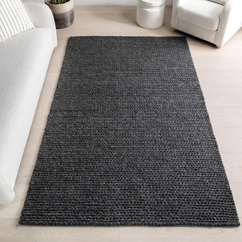 Nuloom Penelope Braided Wool Indoor Area Rug