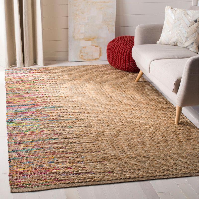 Cape Cod Multicolor Handwoven Jute Area Rug 3' x 5'