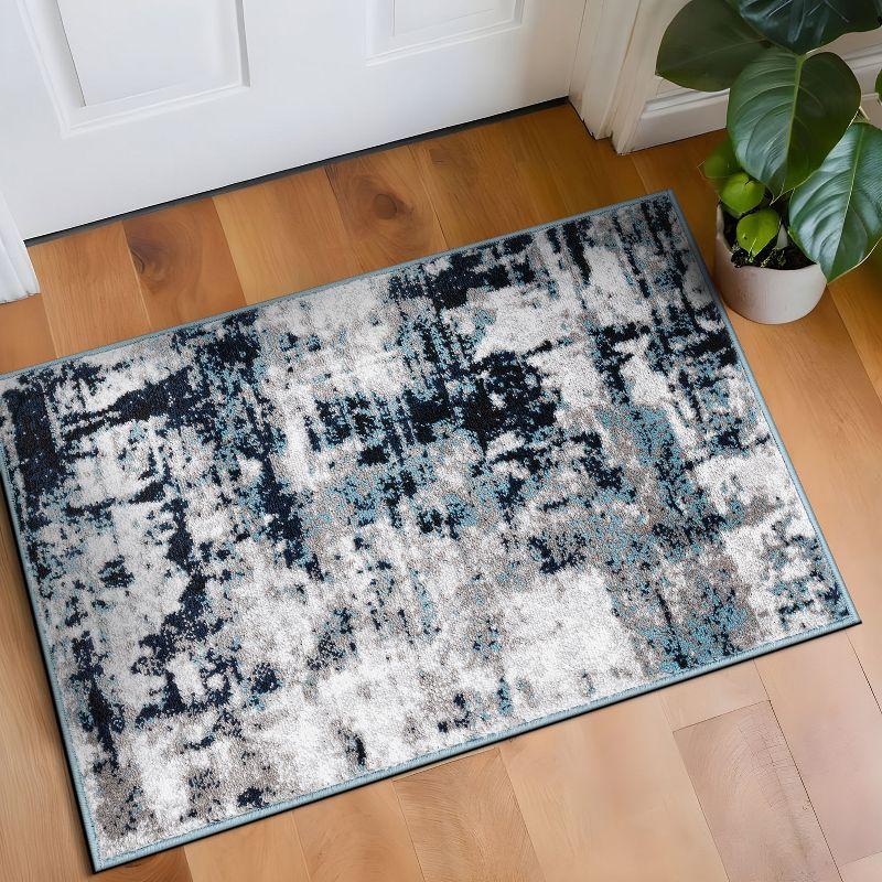 World Rug Gallery Modern Abstract Reflections Area Rug