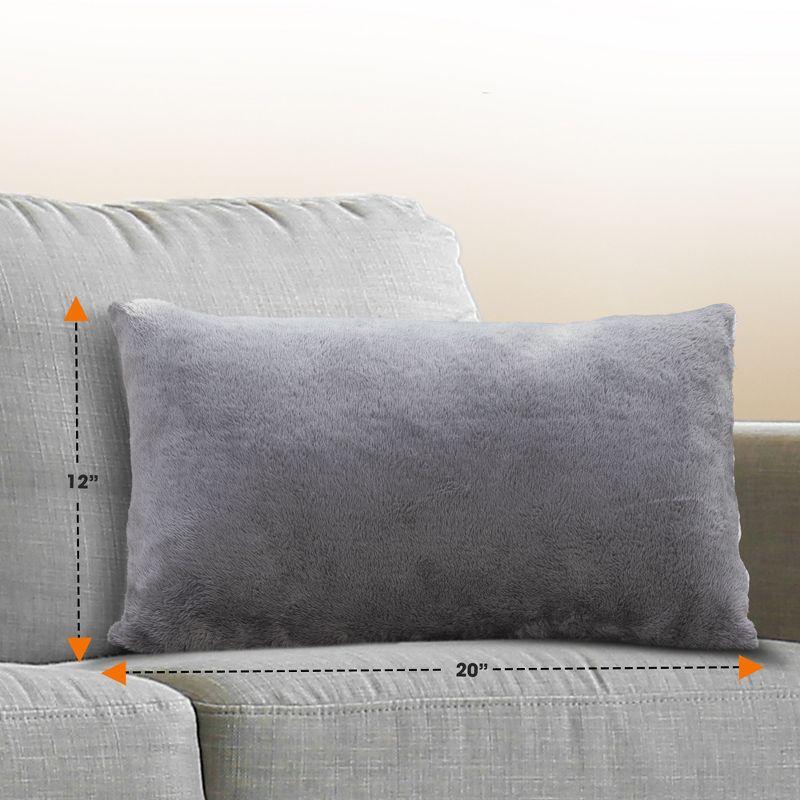 Cheer Collection Reversible Throw Pillow (Set of 2)