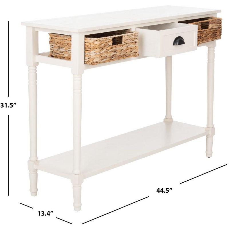 Christa Console - AMH5737B - Off-White - Safavieh Couture