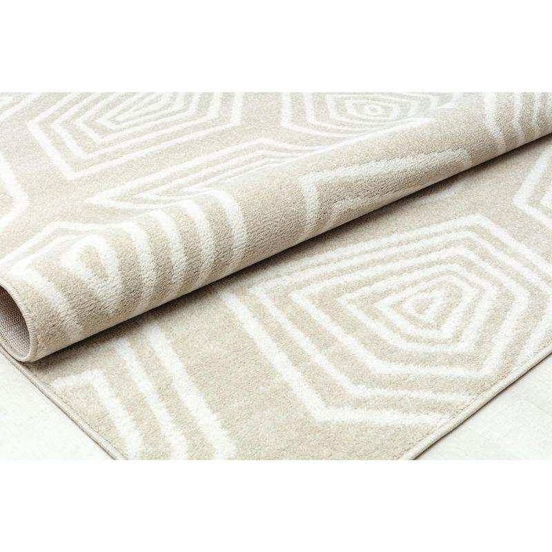 Mason Brooks Azalea AZ85A Contemporary Geometric Area Rug for Dining Room Rug Neutral Rug Living Room Rug Kitchen, 8'x10'
