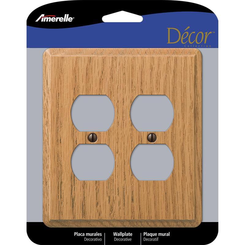 No Subject 2 - Gang Duplex Outlet Jumbo Wall Plate