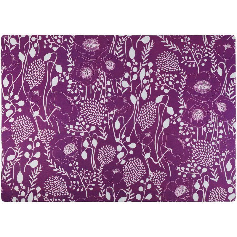 Cat Litter Mat for Litter Box, Protective & Decorative - Absorbent, Waterproof, Machine Washable
