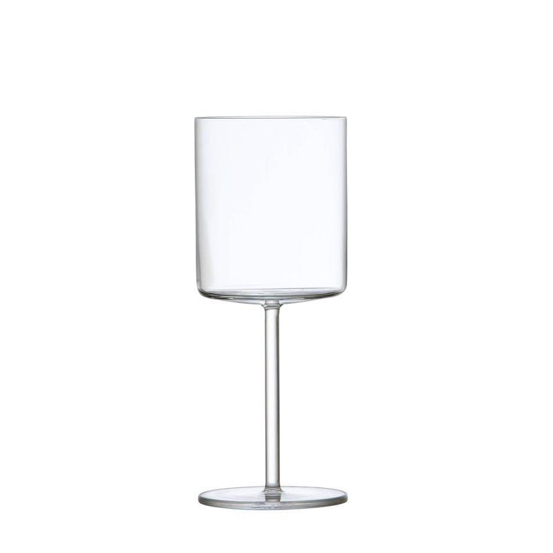 Modo 13.5 oz. Crystal White Wine Glass (Set of 4)