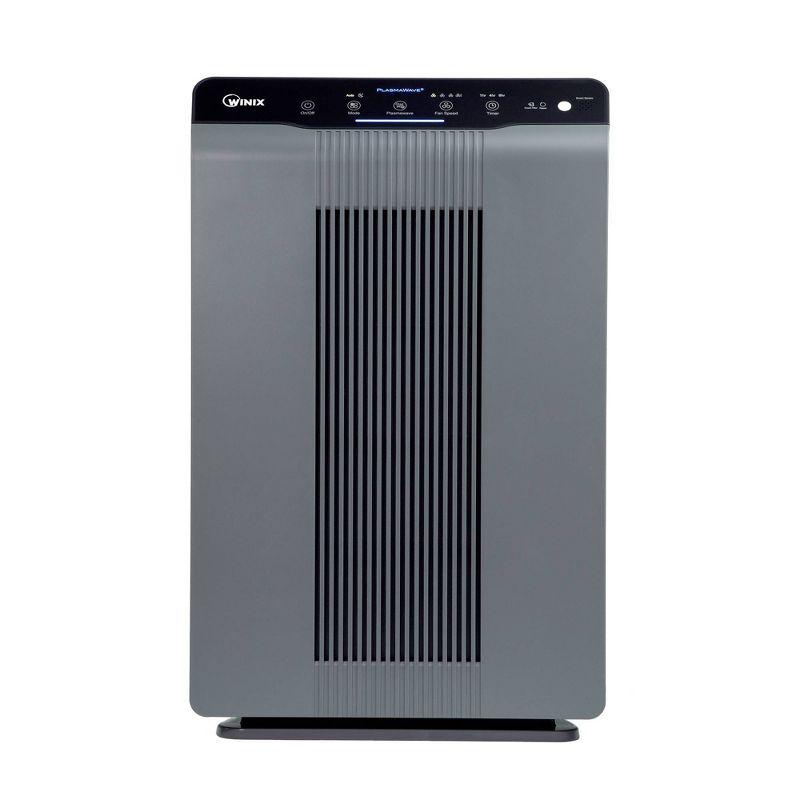 Winix Gray Tower Air Purifier with True HEPA and Carbon Filter