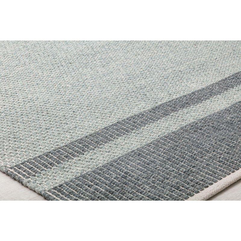 Rugs America Daphne DN10B Farmhouse Border Area Rug for Dining Room Rug Neutral Rug Living Room Rug Kitchen, 8'x10'