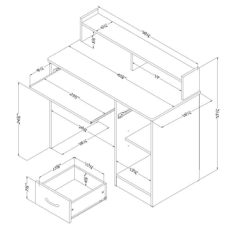 Axess Computer Desk