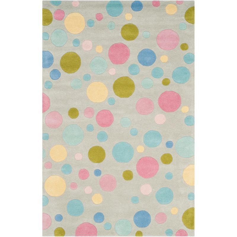 Soho SOH753 Hand Tufted Indoor Area Rug - Grey/Multi - 3'6"x5'6" - Safavieh