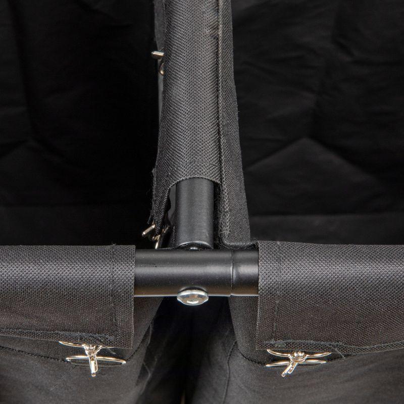 Household Essentials Rolling Laundry Sorter with Handles