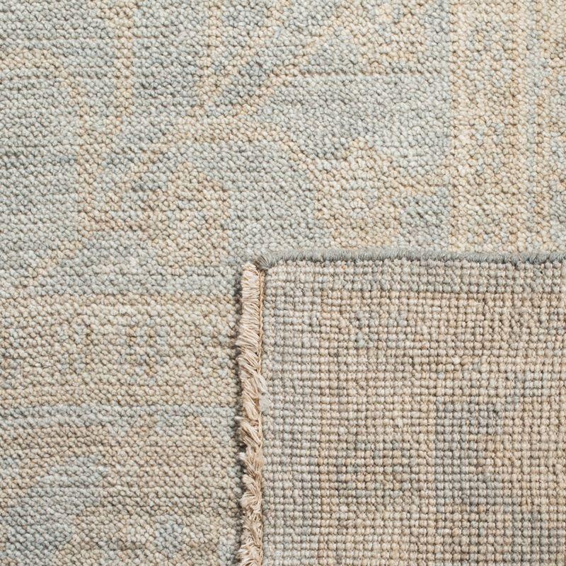 Izmir IZM134 Hand Knotted Area Rug - Light Blue/Ivory - 8'x10' - Safavieh