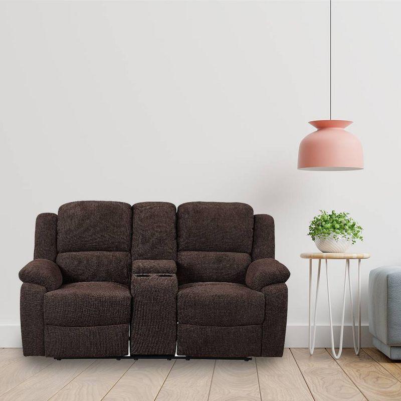 Acme Furniture Madden Sofa Brown Chenille