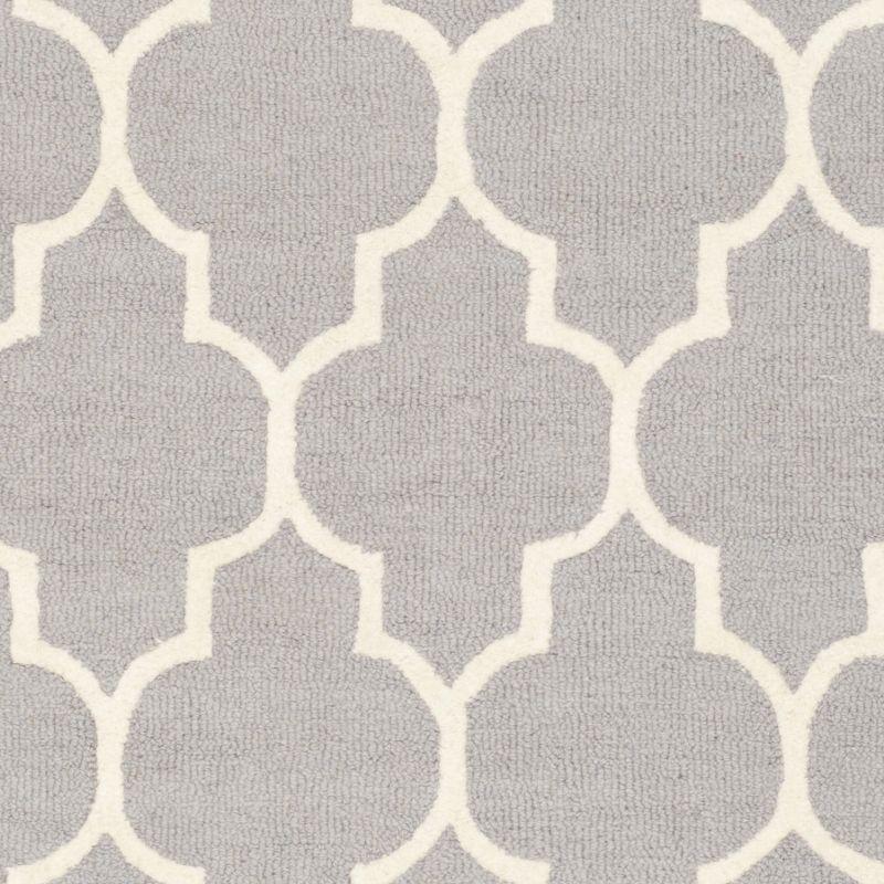 Cambridge CAM134 Tufted Indoor Area Rug - Silver/Ivory - 8'x10' - Safavieh