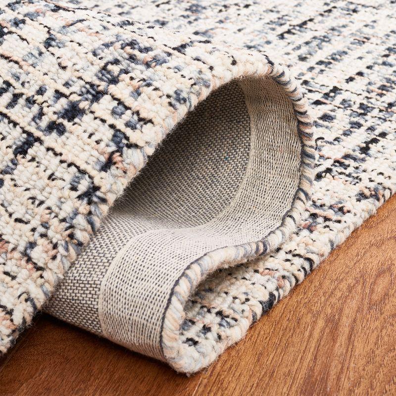 Abstract ABT493 Hand Tufted Area Rug - Black/Beige - 4'x6' - Safavieh.