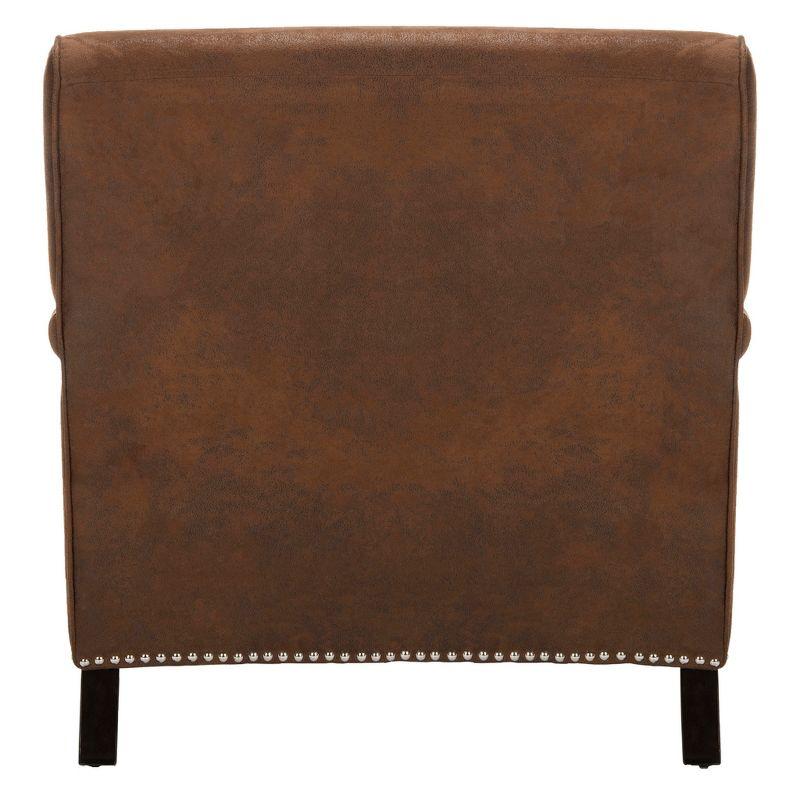 Chloe Club Chair - MCR4571 - Brown - Safavieh