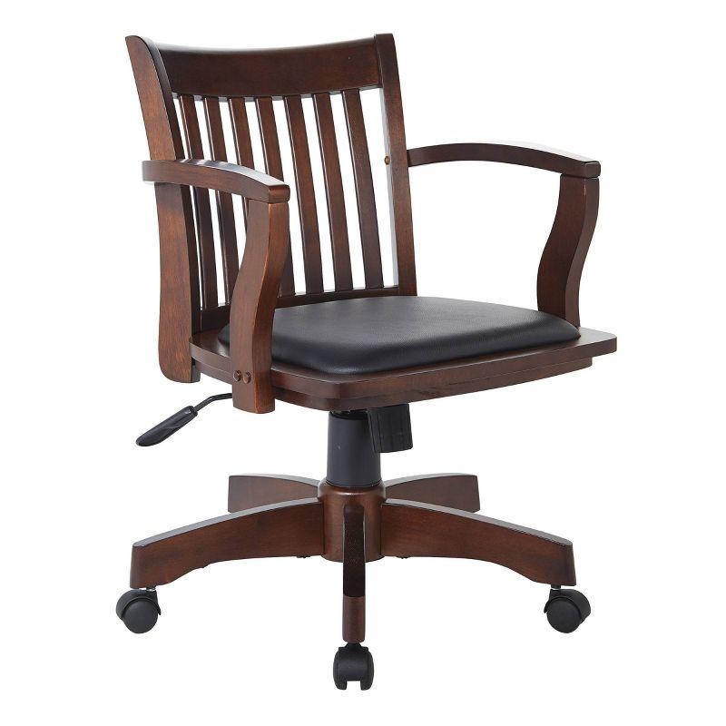 Office Star Products Genevieve Vinyl Bankers Chair