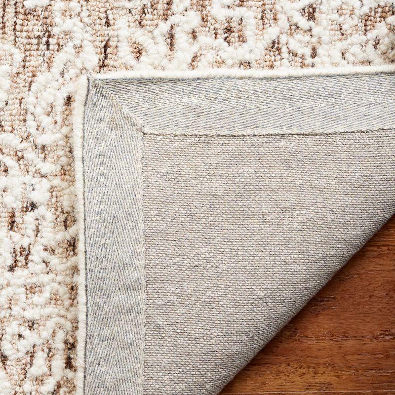 Ivory Hand Tufted Wool Rectangular Area Rug