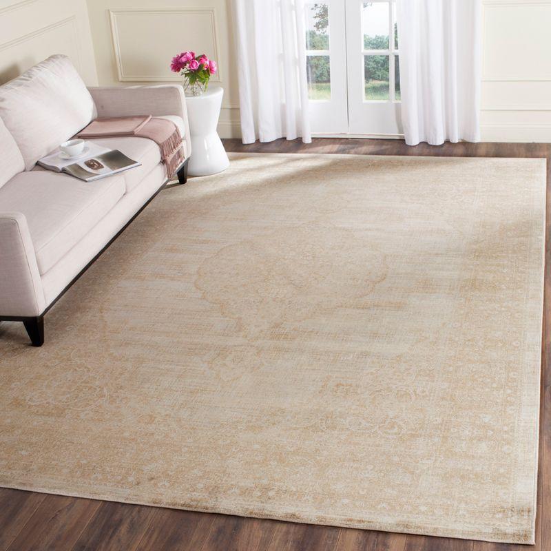 Vintage VTG138 Power Loomed Area Rug - Creme - 6'7"x9'2" - Safavieh.
